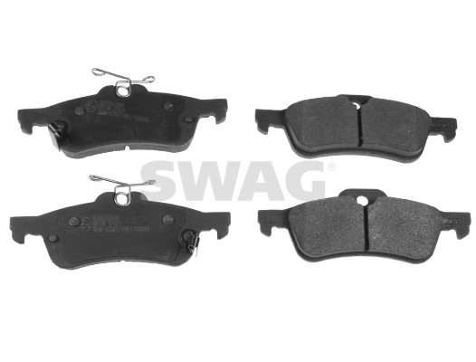 set placute frana,frana disc 33 10 7258 SWAG